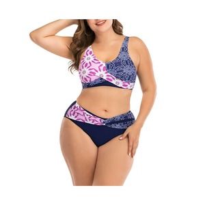 Women's plus size bikini beach swim wear